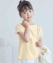 ROPE' PICNIC　KIDS/【KIDS】リボンスリーブTシャツ/506063270