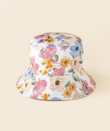 TOCCA(TOCCA)/【大人百花掲載】【リバーシブル・UVカット率90%・速乾・接触冷感】BOTANICAL GARDEN PARTY BUCKETHAT バケットハット/ピンク系