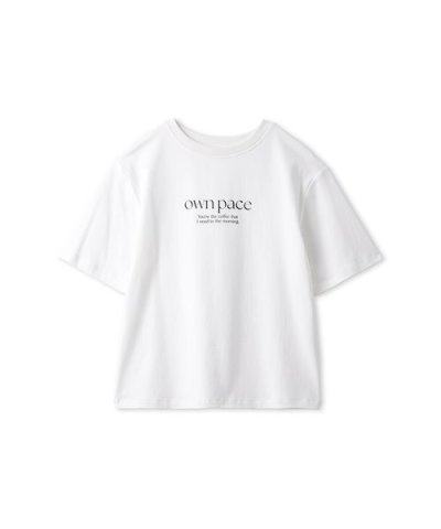 カラーロゴプリントTシャツ