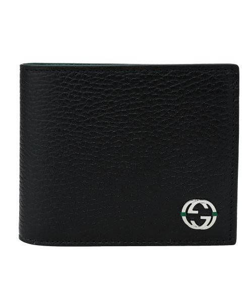 GUCCI グッチ 2つ折り財布 610466 CAO2N 1080 GUCCI 2つ折り財布 CAO2N ブラック BLACK