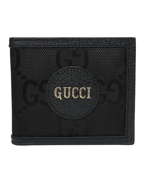 GUCCI(グッチ)/GUCCI グッチ 2つ折り財布 625573 H9HAN 1000/ブラック