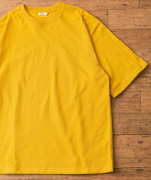 URBAN RESEARCH DOORS(アーバンリサーチドアーズ)/USAコットン ショートスリーブ Tシャツ/YELLOW