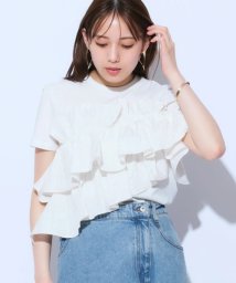 Mystrada/アシメフリルTシャツ/506063612