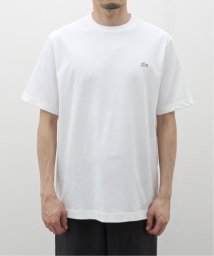 EDIFICE(エディフィス)/LACOSTE (ラコステ) Heavy Pique T－Shirt TH5830－99/ホワイト