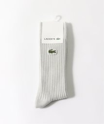 EDIFICE/LACOSTE (ラコステ) 3*2リブクルーソックス RAM992J－99/506063704