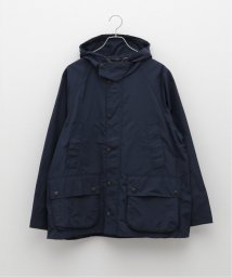 417 EDIFICE(フォーワンセブン　エディフィス)/BARBOUR (バブアー) os hooded bedale showerproof MSP0089/ネイビー