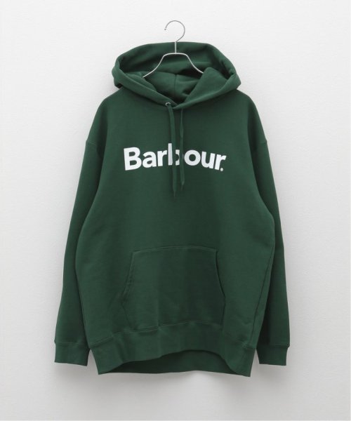 417 EDIFICE(フォーワンセブン　エディフィス)/BARBOUR (バブアー) Basic sweat hoodie 241MOLG002/グリーン