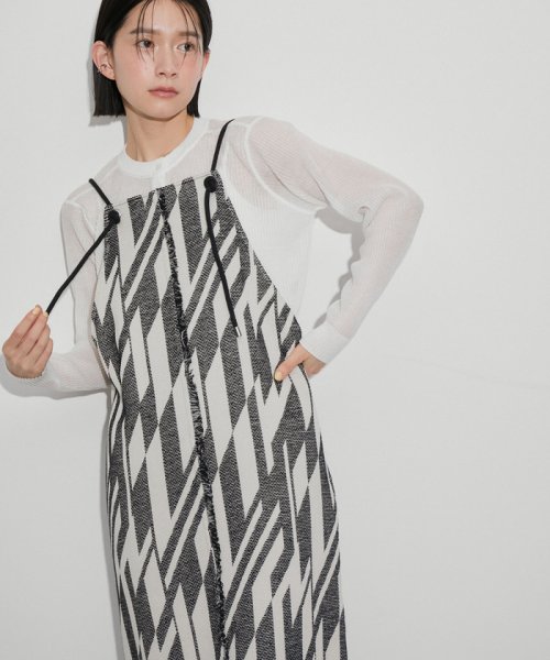 ジャガードキャミワンピース ET size