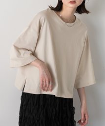 ad thie/ワイドシルエット ショート丈Tシャツ/505938004