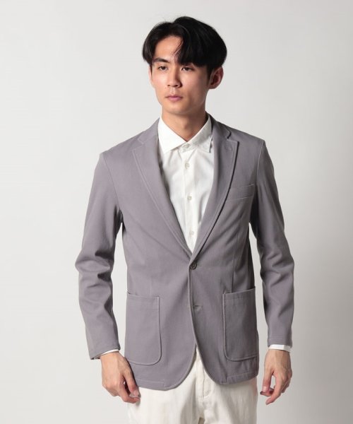 EDWIN(EDWIN)/#デニスラTAILOREDJACKET LIGHT GRAY/ライトグレー