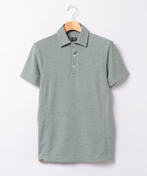 EDWIN(EDWIN)/#EDWIN GOLF          H/S PILE POLO GREEN/グリーン