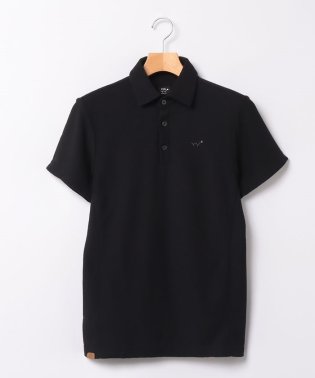 EDWIN/#EDWIN GOLF          H/S PILE POLO BLACK/505942928