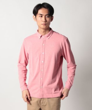 EDWIN/#EDWIN GOLF KNIT      SHIRTS L/S PINK/505942931