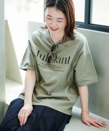 le.coeur blanc(ルクールブラン)/JubilantロゴTシャツ/カーキグリーン