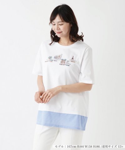 Ｔシャツ【Leilian WHITE LABEL】