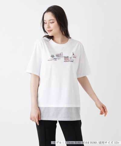 Ｔシャツ【Leilian WHITE LABEL】