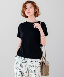 NIJYUSANKU（LARGE SIZE）(２３区（大きいサイズ）)/【新色追加/洗える】レーヨンポリエステルストレッチ プルオーバー ニット/ネイビー系