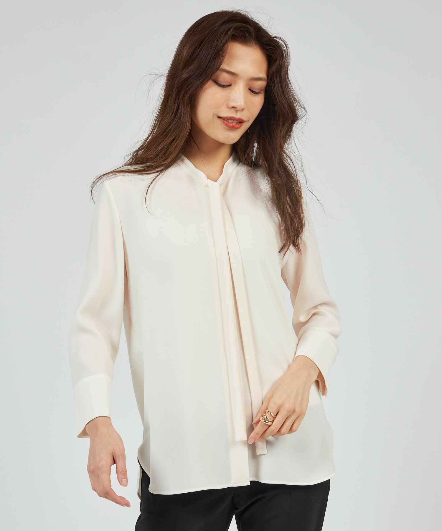 Theory 19SS ブラウス | ZAHNARZTPRAXIS-JEVER.DE