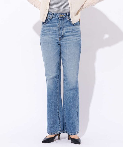 【SOMETHING/サムシング】LISA ヴィンテージ フレア デニムパンツ【 SOMETHING/サムシング LISA モデル：H166 B75 W61 H85