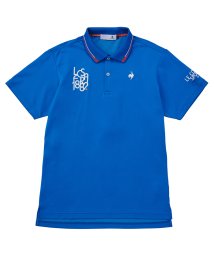 le coq sportif GOLF (ルコックスポルティフ（ゴルフ）)/半袖シャツ(接触冷感)/ブルー