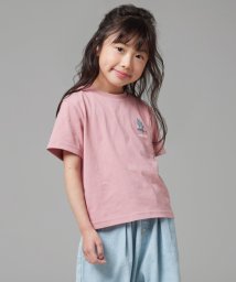 COMME CA ISM KIDS(コムサイズム（キッズ）)/アロハ柄プリント Tシャツ/ピンク