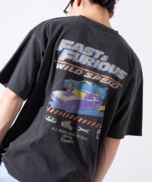 GLOSTER(GLOSTER)/【Disney】【TOM&JERRY】【WILD SPEED】 ピグメント加工 プリントTシャツ/ブラック系その他5