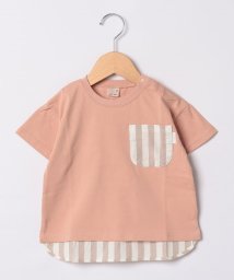 petit main/【接触冷感】ポケット柄Tシャツ/506061369