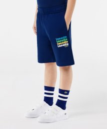 LACOSTE KIDS/オーガニックコットン 裏パイル BOYS4連ロゴ入りスウェットショーツ/506063823