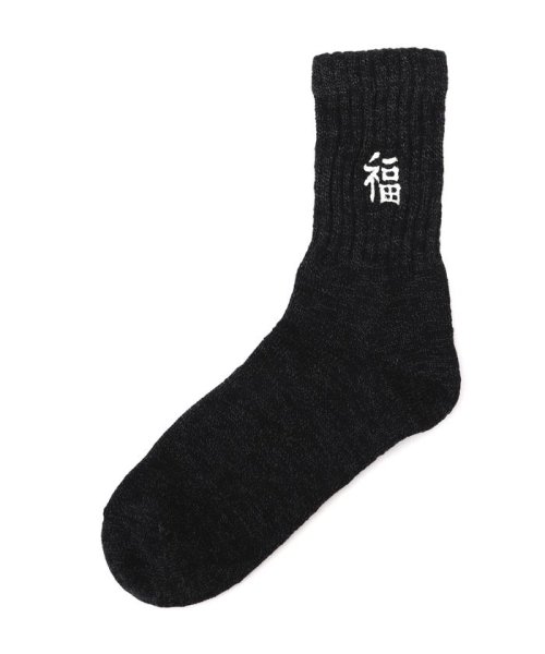 BEAVER(ビーバー)/ROSTER SOX/ロスターソックス  B TIGER SOX  メンズ　レディース/ブラック