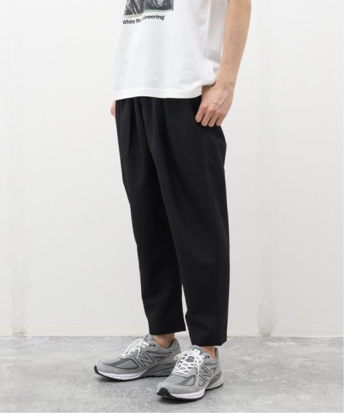 EDIFICE(エディフィス)/【White Mountaineering】POLYESTER TAFFETA TAPERED EASY BK2471408/ブラック