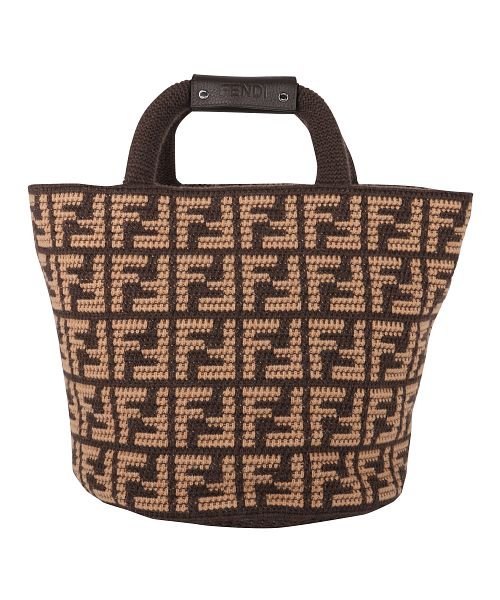 FENDI フェンディ トートバッグ 7VA602 APDH F1MLR FENDI トートバッグ 7VA602 APDH ブラウン BROWN