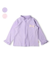 Kids Foret/【子供服】 Kids Foret (キッズフォーレ) リボン付き長袖ラッシュガード・水着 90cm～130cm B33826/506064982