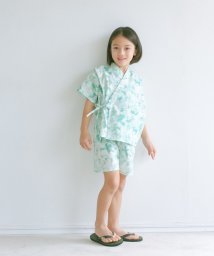 green label relaxing （Kids）(グリーンレーベルリラクシング（キッズ）)/【別注】＜Eric Carle＞ 甚平/LIME