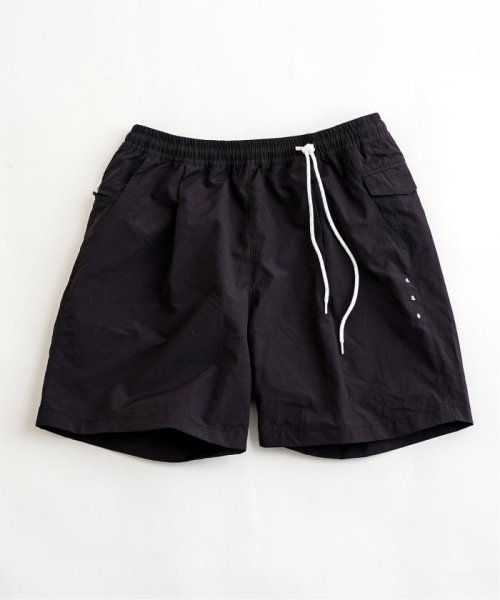 417 EDIFICE(フォーワンセブン　エディフィス)/迷迭香×417×BeginVEGETABLE DYE HARVEST SHORTS/ブラック