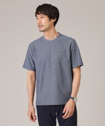 TAKEO KIKUCHI(タケオキクチ)/【尾州織/Made in JAPAN】メランジ Tシャツ/ブルー（093）