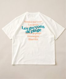 417 EDIFICE(フォーワンセブン　エディフィス)/《予約》LE BONJOUR SURF 417別注 OVERLAP tee/ホワイト