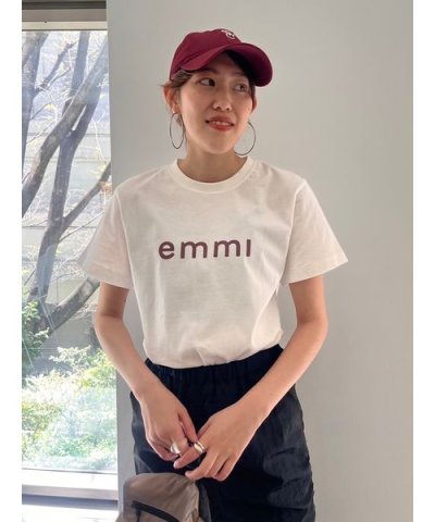 emmi×PARKS PROJECT オーガニックコットンTシャツ
