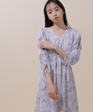 JILL by JILL STUART/◇ビッグフラワーシャーリングワンピース　WEB限定カラー：レッド/505874903