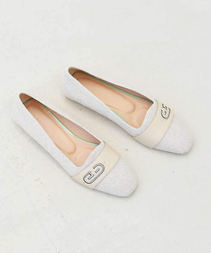 AuBANNISTER フラットパンプス ベージュ 35 AuBANNISTER フラットパンプス ベージュ 35