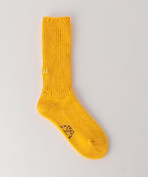 BEAUTY&YOUTH UNITED ARROWS(ビューティーアンドユース　ユナイテッドアローズ)/＜ROSTER SOX＞ラッキー ソックス/YELLOW