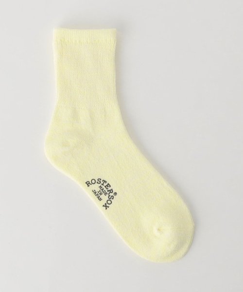 BEAUTY&YOUTH UNITED ARROWS(ビューティーアンドユース　ユナイテッドアローズ)/＜ROSTER SOX＞ミックス ブークレ ソックス/YELLOW