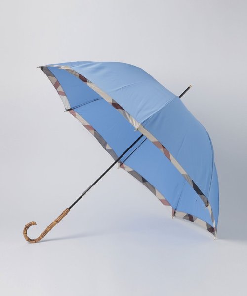 パーシャルクレストブリッジチェック長傘 