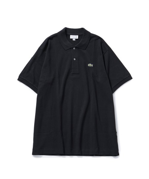 JUNRed(ジュンレッド)/【 LACOSTE / ラコステ 】 L1212ポロシャツ/ブラック（01）