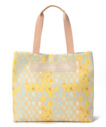 tsumori chisato CARRY(ツモリチサトキャリー)/タコチェック トートバッグ 【 水や汚れに強いコーティング 】/イエロー