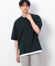 COMME CA ISM MENS/フェイクレイヤード クルーネックＴシャツ/506061783