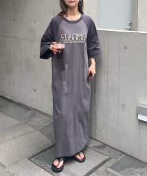 Riberry/Elaborate刺繍ラグラン半袖Ｔシャツワンピース/506064157