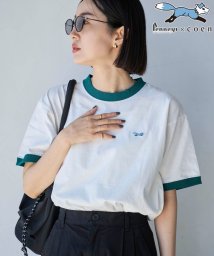 coen(coen)/【WEB限定】PENNEYS（ぺニーズ）別注リンガーTシャツ/OFFWHITE