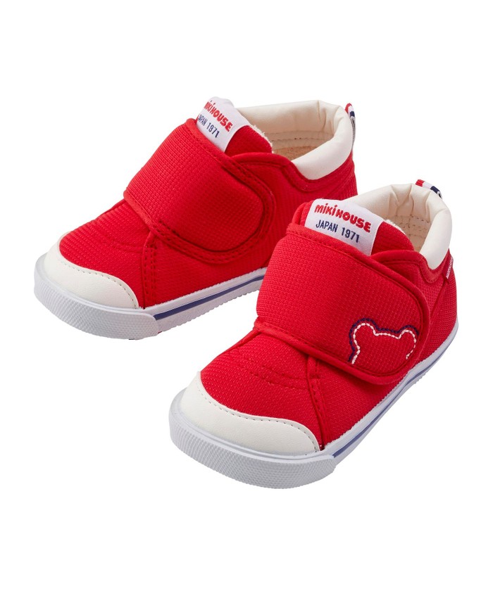 mikihouse セカンドベビーシューズ レッド 13.5cm mikihouse セカンドベビーシューズ レッド 13.5cm