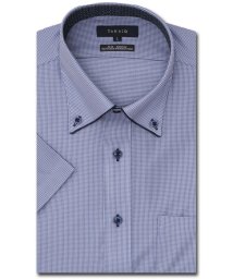 TAKA-Q/ノーアイロンストレッチ スタンダードフィット ボタンダウン半袖ニットシャツ 半袖 シャツ メンズ ワイシャツ ビジネス ノーアイロン 形態安定 yシャツ 速乾/506066027