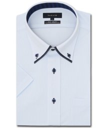 TAKA-Q/ノーアイロンストレッチ スタンダードフィット ボタンダウン半袖ニットシャツ 半袖 シャツ メンズ ワイシャツ ビジネス ノーアイロン 形態安定 yシャツ 速乾/506066028